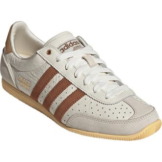 adidas Japan Low Top Sneaker in Off White/Bronze/Brown at Nordstrom, Size 12.5