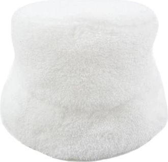 Prada Pre-owned Terry Cloth Bucket Hat - Dames - Vintage Accessoires - Wit - ONE Size - Vintage