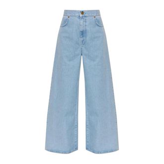 Max Mara Wide Jeans, female, Blue, Size: XS Affari Jeans