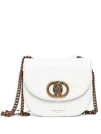 Kurt Geiger Shopper met logoplakkaat - Wit