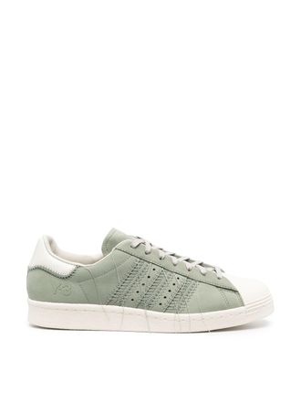 Yohji Yamamoto Superstar sneakers met losse draden