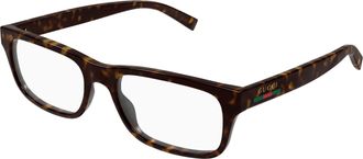 Gucci Demo Rectangular Mens Eyeglasses GG1858O 002 56