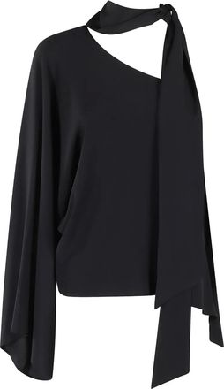 Federica Tosi Blusa in crêpe-de-chine - Nero