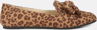London Rag pecan pie casual walking bow loafers