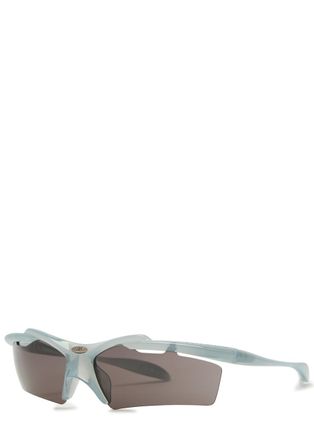 Balenciaga Mask Wrap-around Sunglasses - Blue Light - One Size