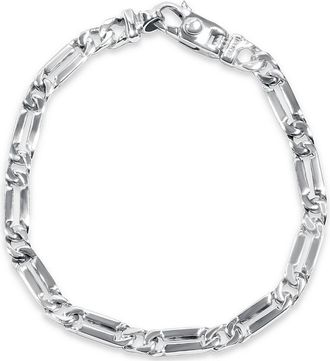 Pompeii3 Mens Link 14k Gold (18gram) or Platinum (29gram) 5.5mm Bracelet 8