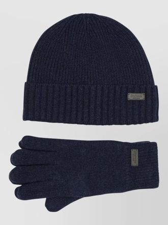 Barbour wool gloves set