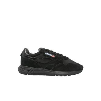 Autry Suede Hyperway Sneakers - Dames - Sneakers - Zwart - 38 EU - Katoen - Schoenen