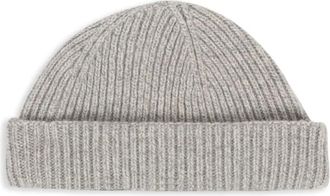 John Smedley Berretto a coste - Grigio