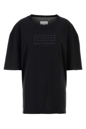 Maison Margiela Black Cotton Oversize T Shirt