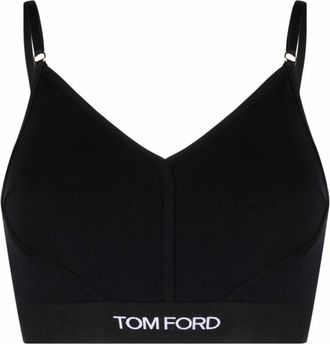 Tom Ford Signature Bra - Dames - Sport BHs - Zwart - XS - Polyester - Fitness