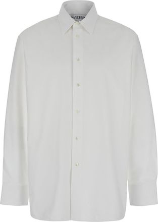 J.W.Anderson J. W. Anderson White Shirt With Classic Collar In Cotton Man