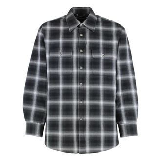 Our Legacy Overhemden, Heren, Zwart, M, Katoen, Moss Shirt