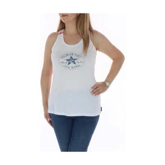 Converse Sleeveless Tops, female, White, Size: S All Star Tank Top