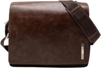 Cartier Tweedehands leren schoudertassen - Dames - Vintage Schoudertas - Bruin - ONE Size - Vintage