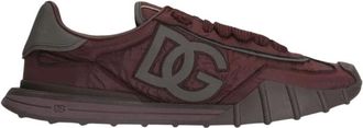 Dolce & Gabbana Heren, Schoenen, Paars, Maat: 41 1/2 EU Nylon