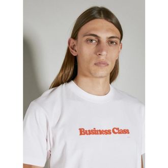 Eytys Katoenen T-Shirt met Grafische Print - Heren - T-shirts - Wit - Xs/S - Katoen - Tops