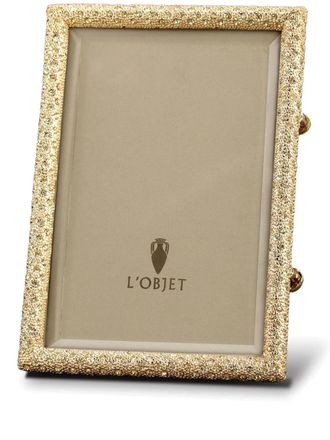 L'OBJET Pavé frame (25cm x 20cm) - Gold