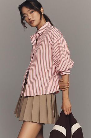 English Factory Striped Buttondown Shirt