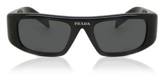 Prada PR 20WS 1AB5S0 Womens Sunglasses Black Size 49