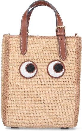 Anya Hindmarch N/S Eyes Tote Bag - Cream