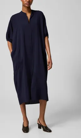 SOEUR Womens Alger loose dark purple dress