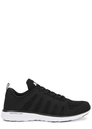 Athletic Propulsion Labs Techloom Pro Black Knitted Sneakers, Sneakers - 3