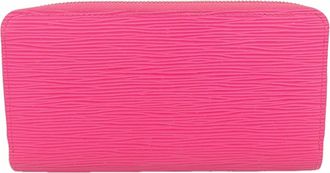 Louis Vuitton Pink Long Wallet (Bi-Fold) (Pre-Owned)