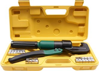 OEM Herramienta De Crimpado Hidr&aacute;ulica, Funcionamiento Manual, Alta Fuerza De Crimpado, Color Verde