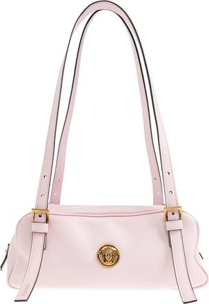 Versace Embl&egrave;me Nappa Bowlingtas - Dames - Schoudertassen - Roze - ONE Size - Katoen - Tassen