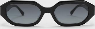 Charles & Keith Gabine Oval Sunglasses