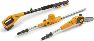 STIGA Sports Mt 100e Kit - Attrezzo multifunzione a batteria incl. batteria e caricatore - Stiga
