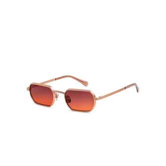Moscot Shmooz SUN Rose Cabernet Sunglasses - unisex - Moscot - Sunglasses - Pink - 48 MM - Accessories