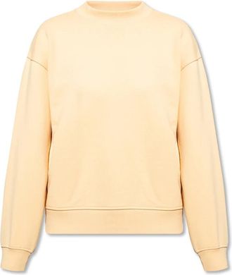 Levi's Crewneck Sweatshirt - Dames - Sweatshirts - Beige - M - Katoen - Hoodies & sweatvesten
