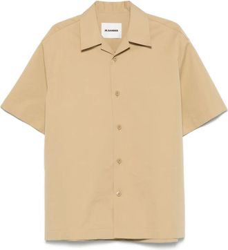 Jil Sander Camicia a maniche corte - Toni neutri