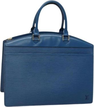 Louis Vuitton Pre-owned Handbags, female, Blue, Size: ONE SIZE Pre-owned Leather handbags