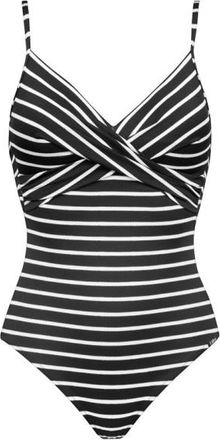 Lidea Line Up Swimsuit Badeanzug f&uuml;r Damen | grau/schwarz