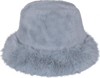 Generic Royal Stallion Premium Faux Fur Winter Bucket Hat in Grey, Size: One Size