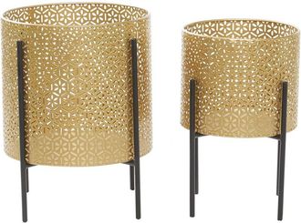 CosmoLiving by Cosmopolitan Cosmoliving By Cosmopolitan Set Of 2 Planters