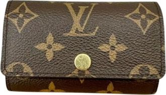Louis Vuitton Pre-owned Accessories, female, Brown, Size: ONE SIZE Pre-owned Keycase
