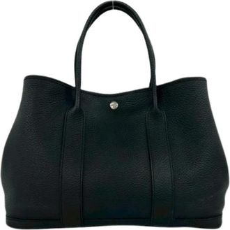 Herm&egrave;s Pre-owned Vintage Tote Bag - Dames - Vintage Shopper - Zwart - ONE Size - Vintage
