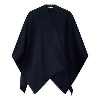 Max Mara Dames, Jassen, Blauw, Maat: ONE Size Wol