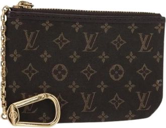 Louis Vuitton Pre-owned Wallets, female, Brown, Size: ONE SIZE Pre-owned Canvas Wallet
