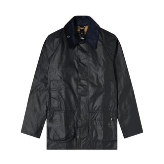 Barbour Giacca Cerata Beaufort Blu Navy - - Jackets - Uomo - Nero - M