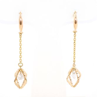 C&A Unbranded (18K) Drop Earrings (Pre-Owned)
