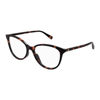 Gucci Glasses, unisex, Brown, Size: 54 MM Cat-eye Frame