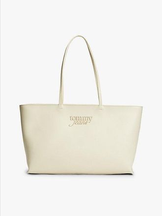 Tommy Hilfiger Essential Textured Logo Tote Bag