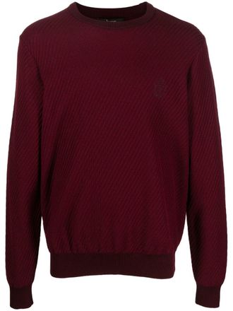Billionaire Boys Club round-neck knit jumper - Red