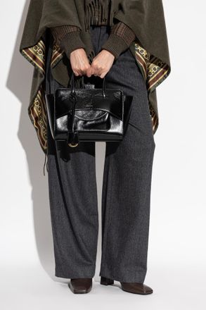 Hidesins Flap Medium Bag, Womens, Black