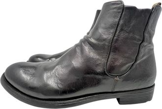 Officine Creative Heren, Schoenen, Zwart, Maat: 42 EU Leer